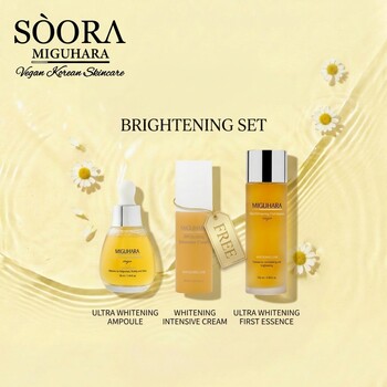 MIGUHARA BRIGHTENING SET | ESSENCE , AMPOULE & CREAM